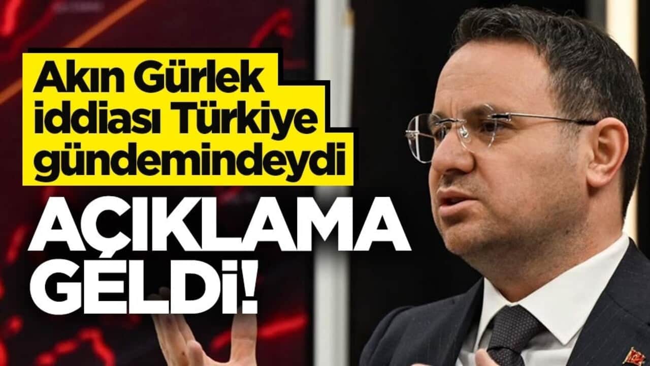 Akın Gürlek iddiası Türkiye gündemindeydi… Açıklama geldi!