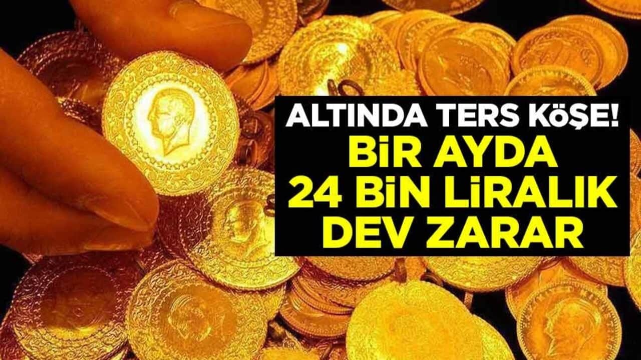 Altında ters köşe! Bir ayda 24 bin liralık dev zarar