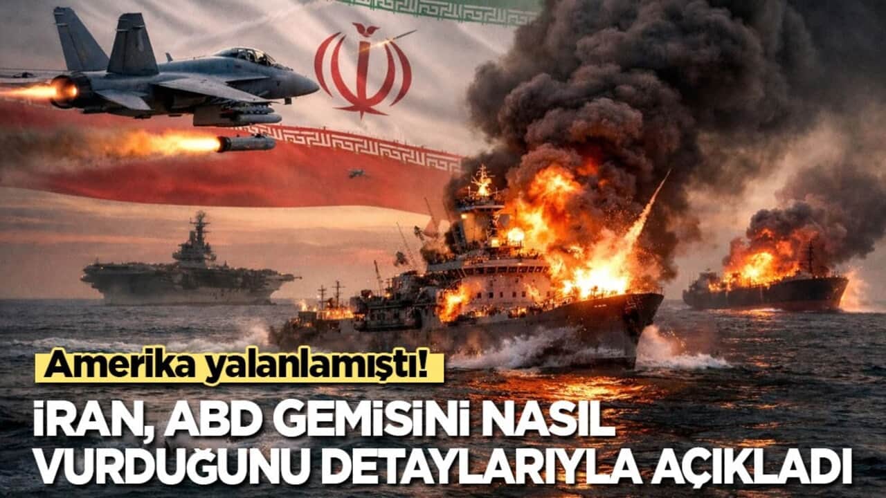 Amerika yalanlamıştı! İran detay vererek, ABD gemisinin nasıl hedef alındığını açıkladı