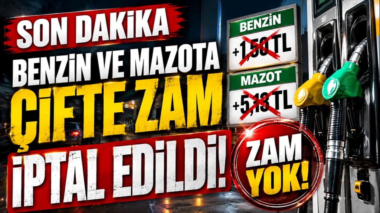 Araç sahiplerine gece yarısı müjdesi! Benzin ve motorine çifte zam iptal edildi
