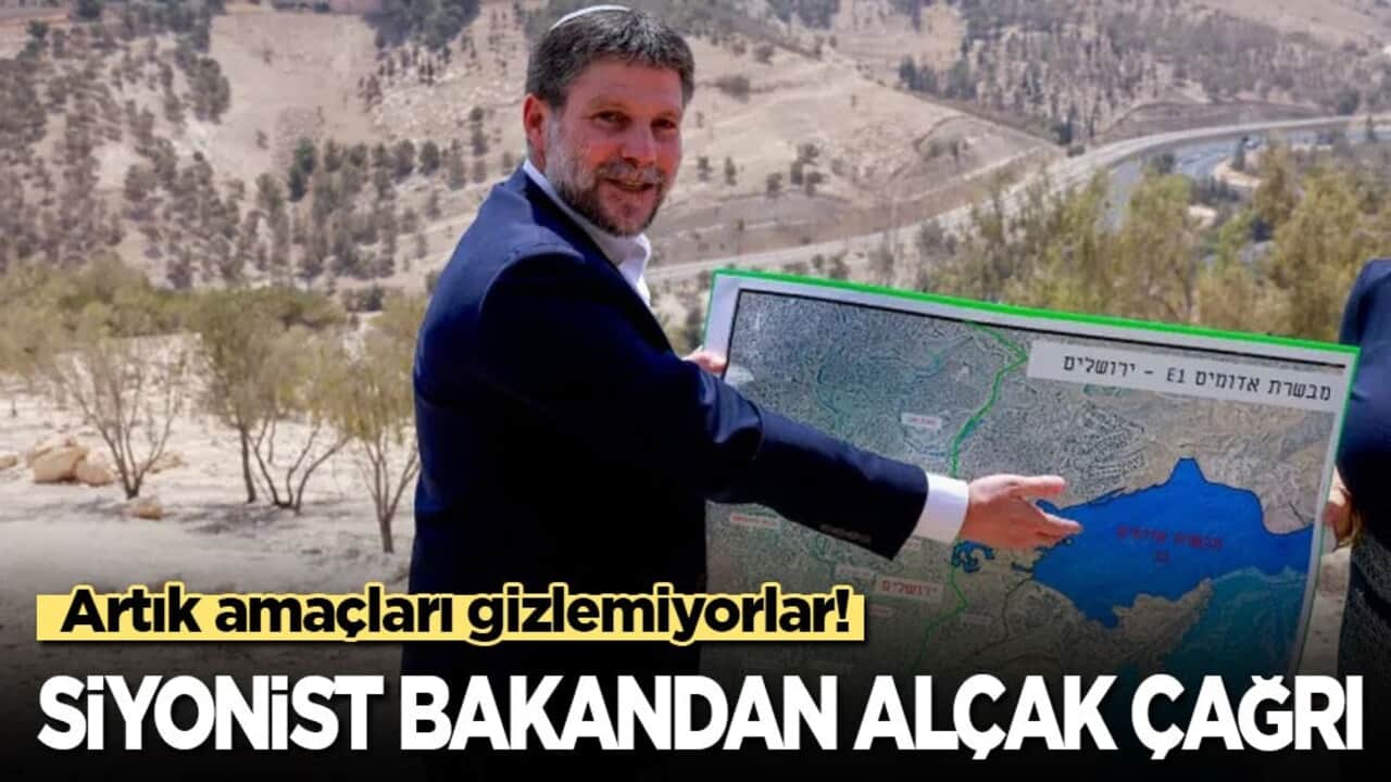 Artık amaçları gizlemiyorlar! Siyonist bakandan alçak çağrı