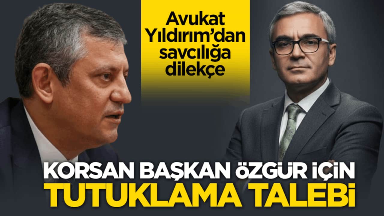 Avukat Yıldırım’dan savcılığa dilekçe! Korsan başkan Özgür için tutuklama talebi