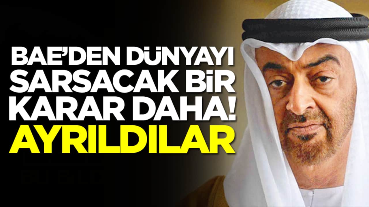 BAE'den dünyayı sarsacak bir karar daha: Bir anda ayrıldılar