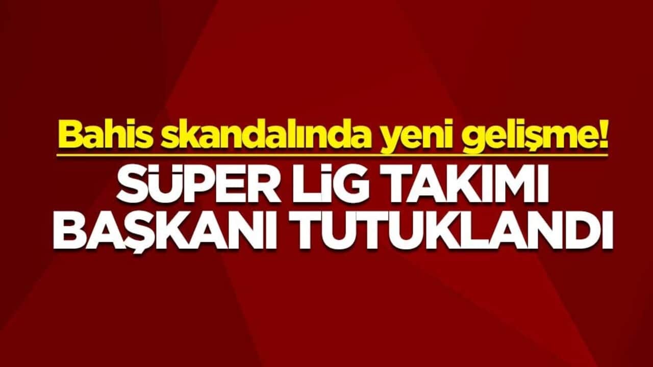Bahis skandalında yeni gelişme! Eyüpspor Başkanı Murat Özkaya ile hakemlerin de bulunduğu 8 kişi tutuklandı