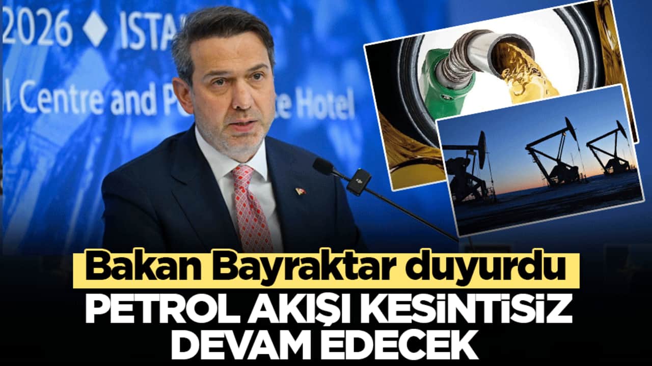 Bakan Bayraktar duyurdu: Petrol akışı kesintisiz devam edecek