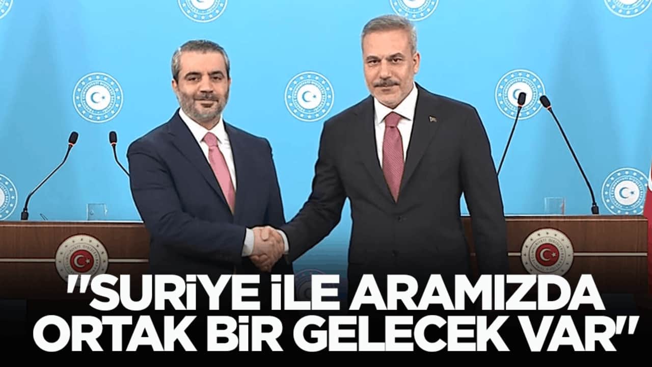 Bakan Fidan, Şeybani ile ortak basın toplantısı düzenledi: Suriye ile aramızda ortak bir gelecek var