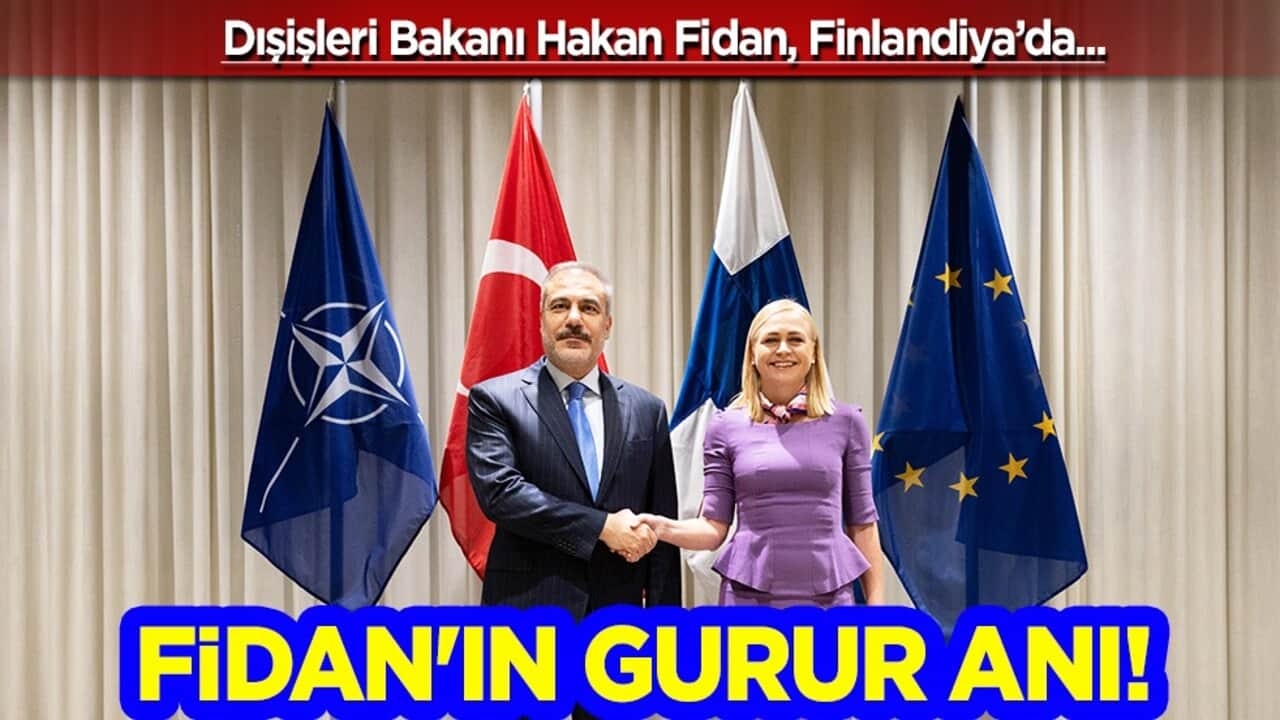 Bakan Fidan'ın Finlandiya'da göğsünün kabardığı an: 'Rusların saygı duyduğu tek güç Osmanlı İmparatorluğu'ydu'