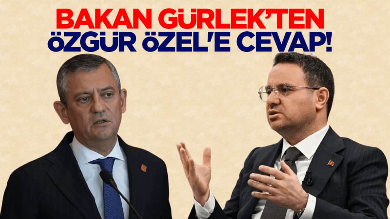 Bakan Gürlek'ten Özgür Özel’e cevap: Türk yargısı kimseden talimat almaz