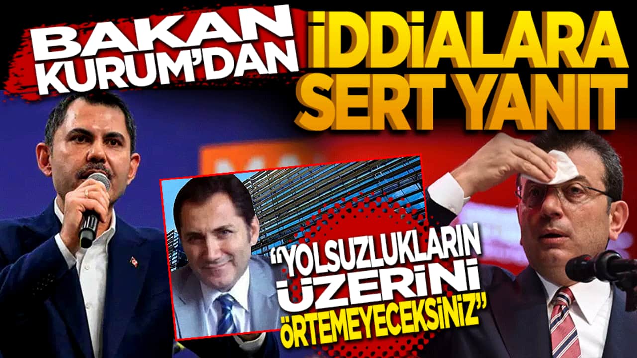 Bakan Kurum'dan iddialara sert yanıt: "Yolsuzlukların üzerini örtemeyeceksiniz"