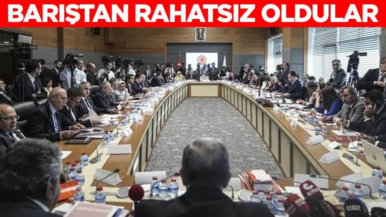 Barıştan rahatsız oldular