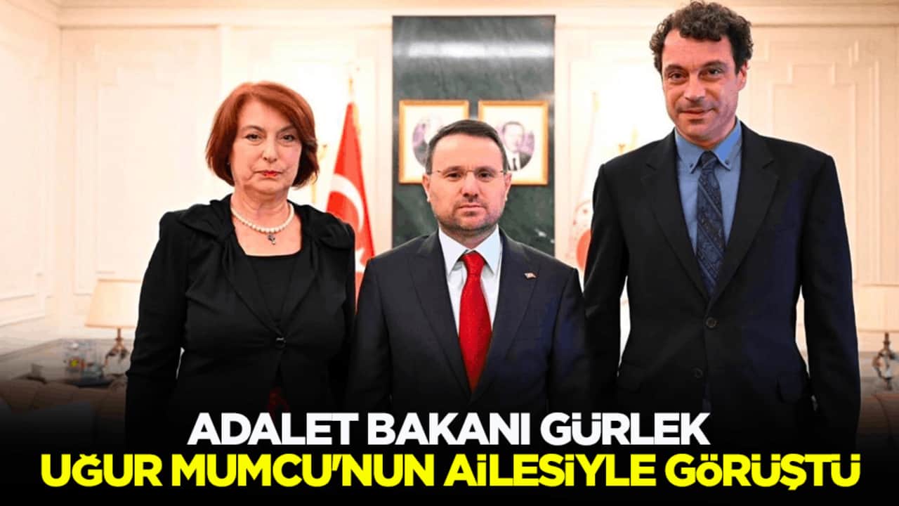 Beklenen görüşme gerçekleşti! Bakan Gürlek, Uğur Mumcu'nun ailesiyle bir araya geldi