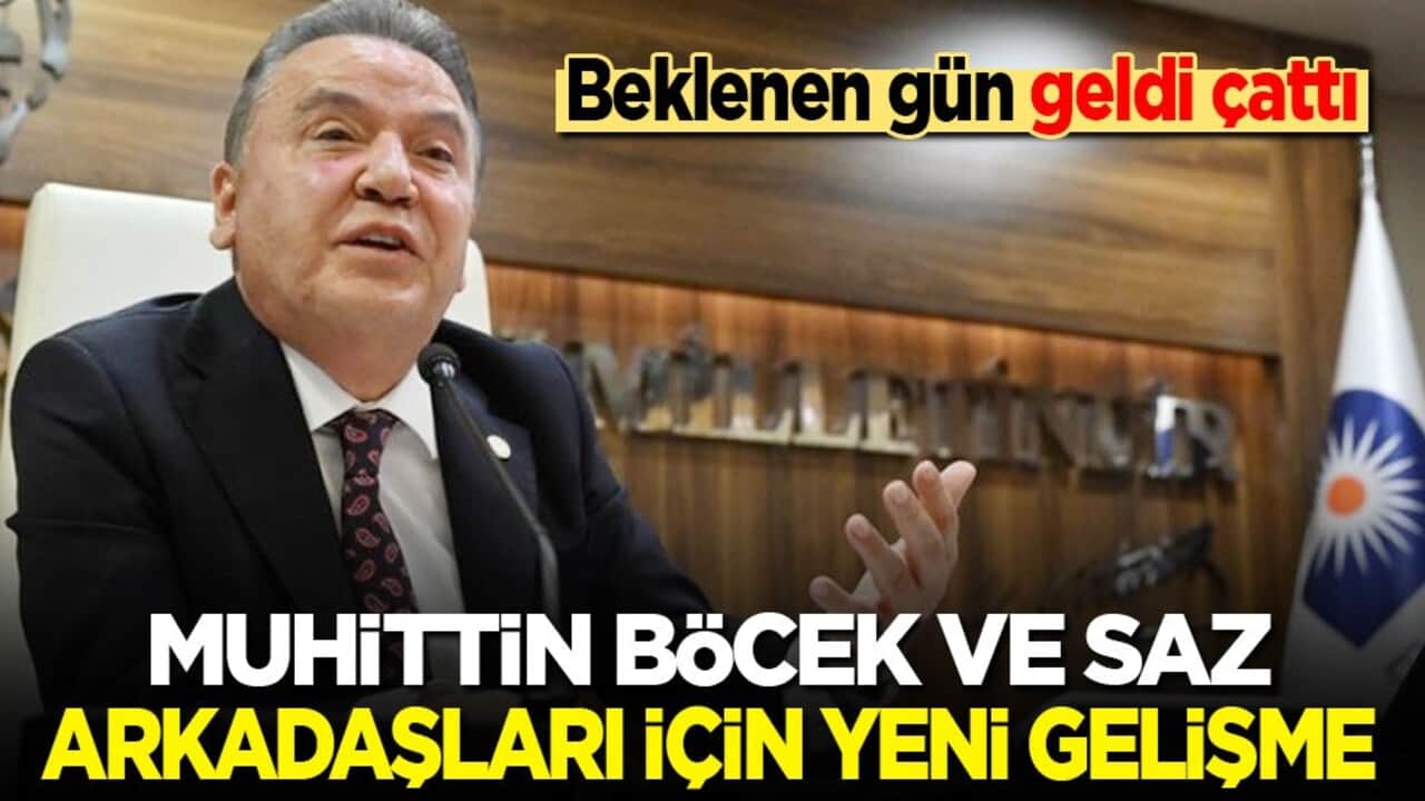 Beklenen gün geldi çattı! Muhittin Böcek ve saz arkadaşları için yeni gelişme