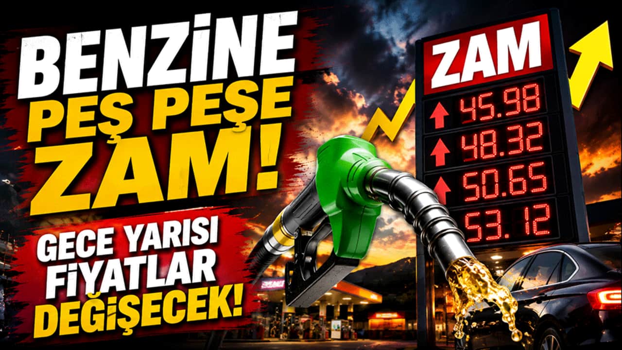 Benzine peş peşe zam! Gece yarısı tabelalar yine değişecek