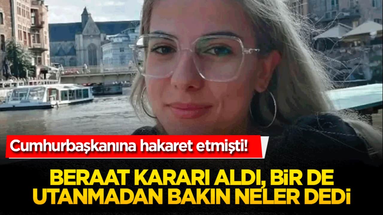 Beraat kararı aldı, bir de utanmadan bakın neler dedi