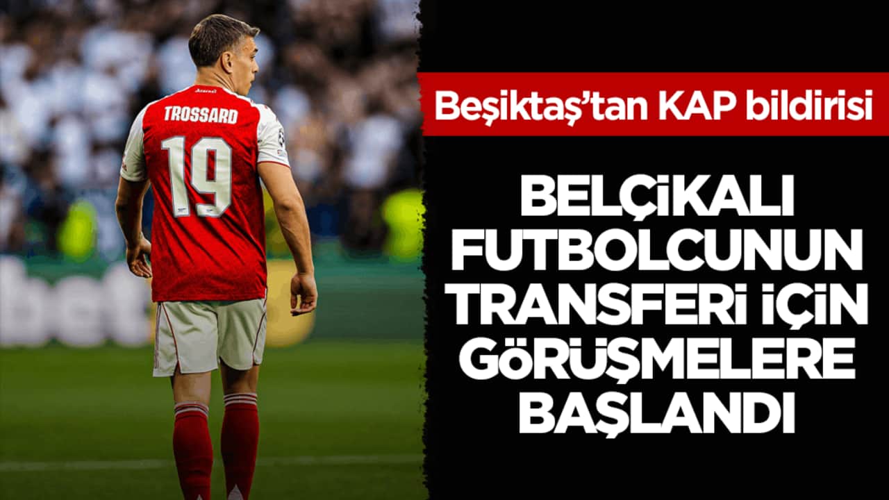 Beşiktaş’tan KAP bildirisi! Belçikalı futbolcunun transferi için görüşmelere başlandı