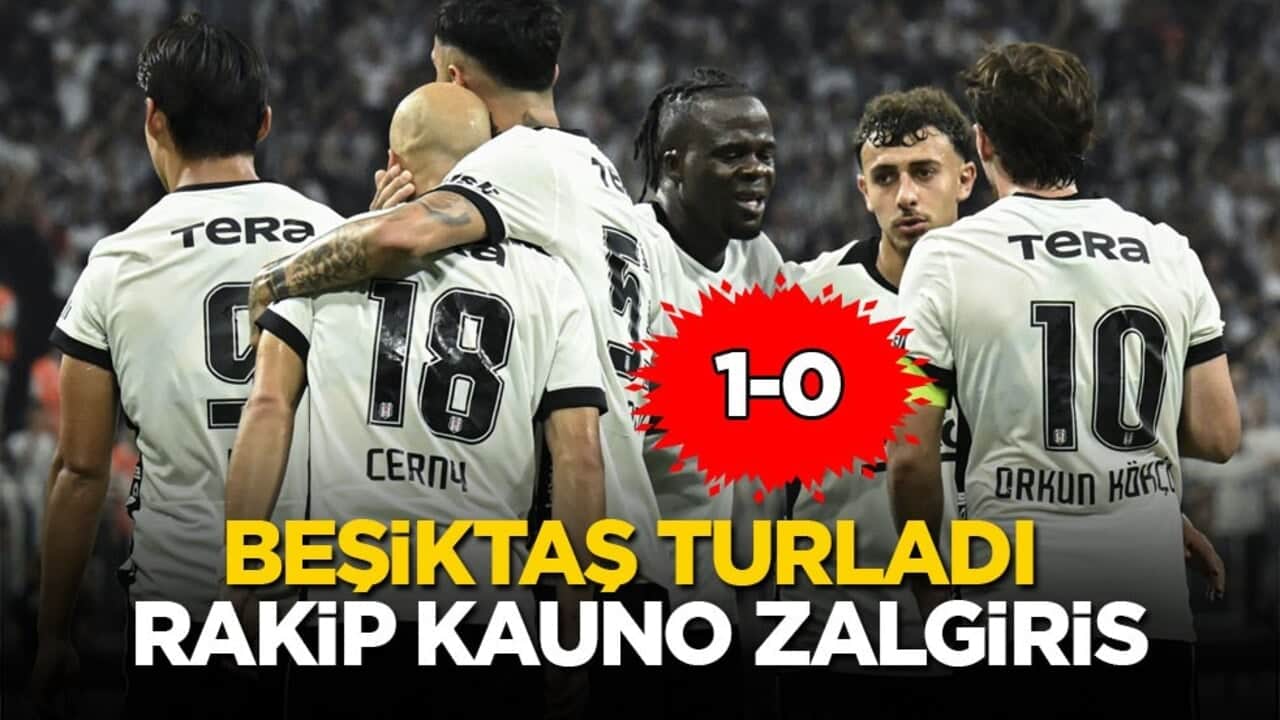 Beşiktaş turladı rakip Kauno Zalgiris