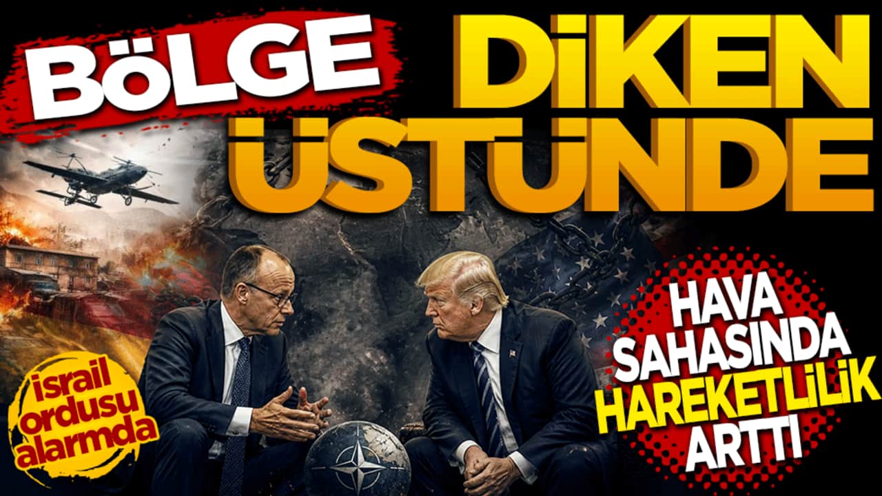 Bölge diken üstünde: Hava sahasında hareketlilik arttı