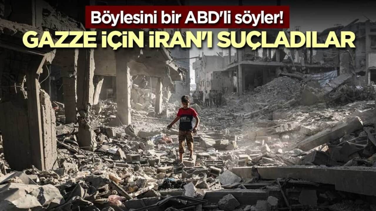 Böylesini bir ABD'li söyler! Gazze için İran'ı suçladılar