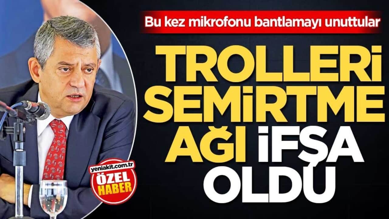 Bu kez mikrofonu bantlamayı unuttular! Trolleri semirtme ağı ifşa oldu