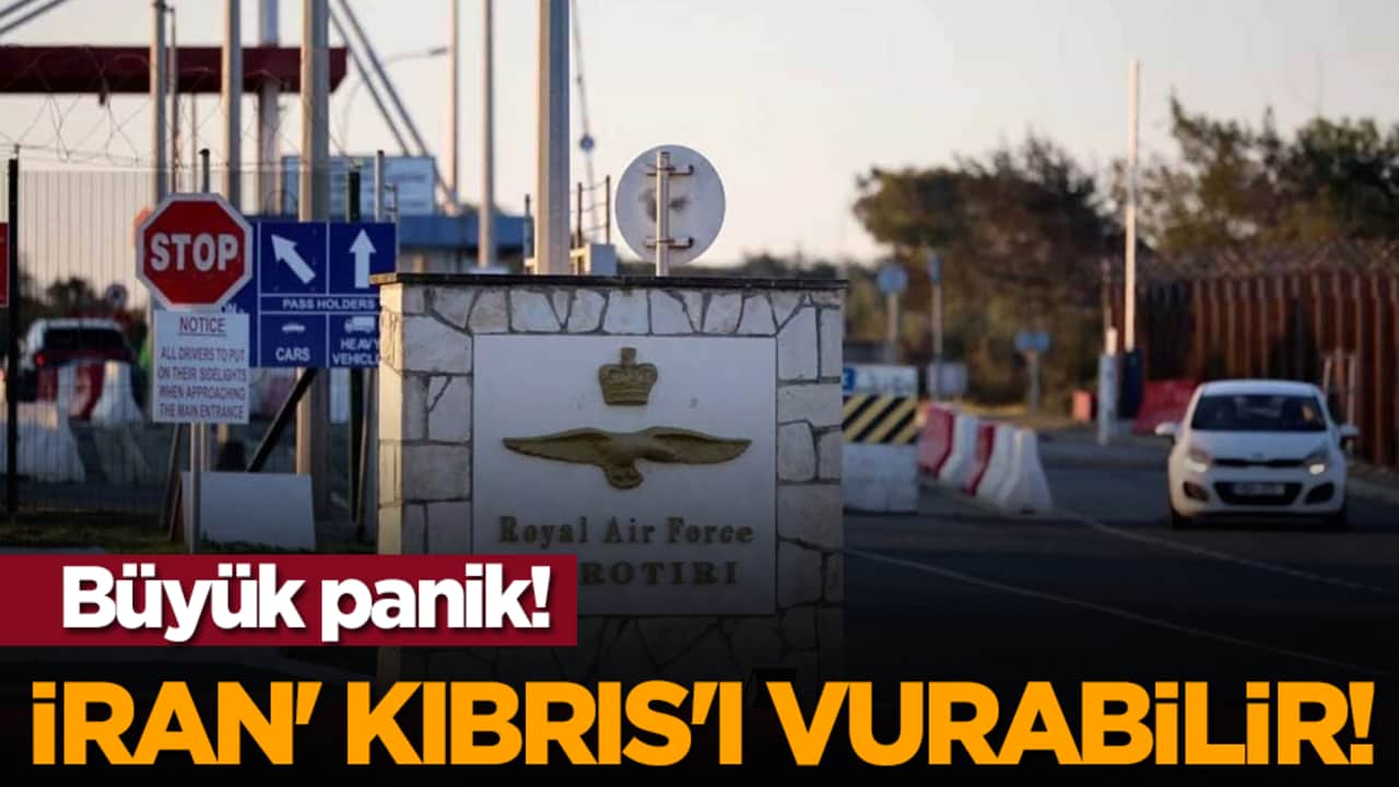 Büyük panik! İran Kıbrıs'ı vurabilir!