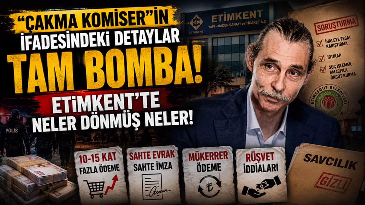 "Çakma komiser"in ifadesindeki detaylar tam bomba! Etimkent'te neler dönmüş neler!