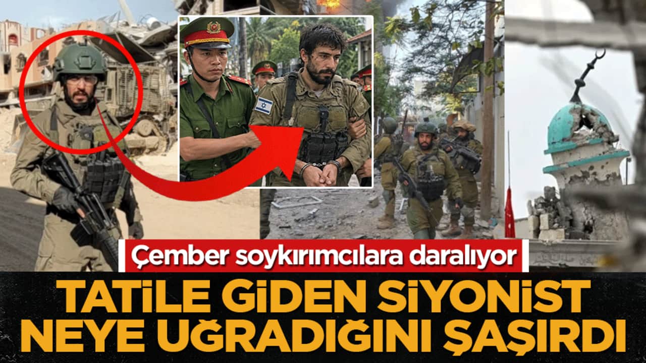 Çember soykırımcılara daralıyor: Tatile giden Siyonist neye uğradığın şaşırdı