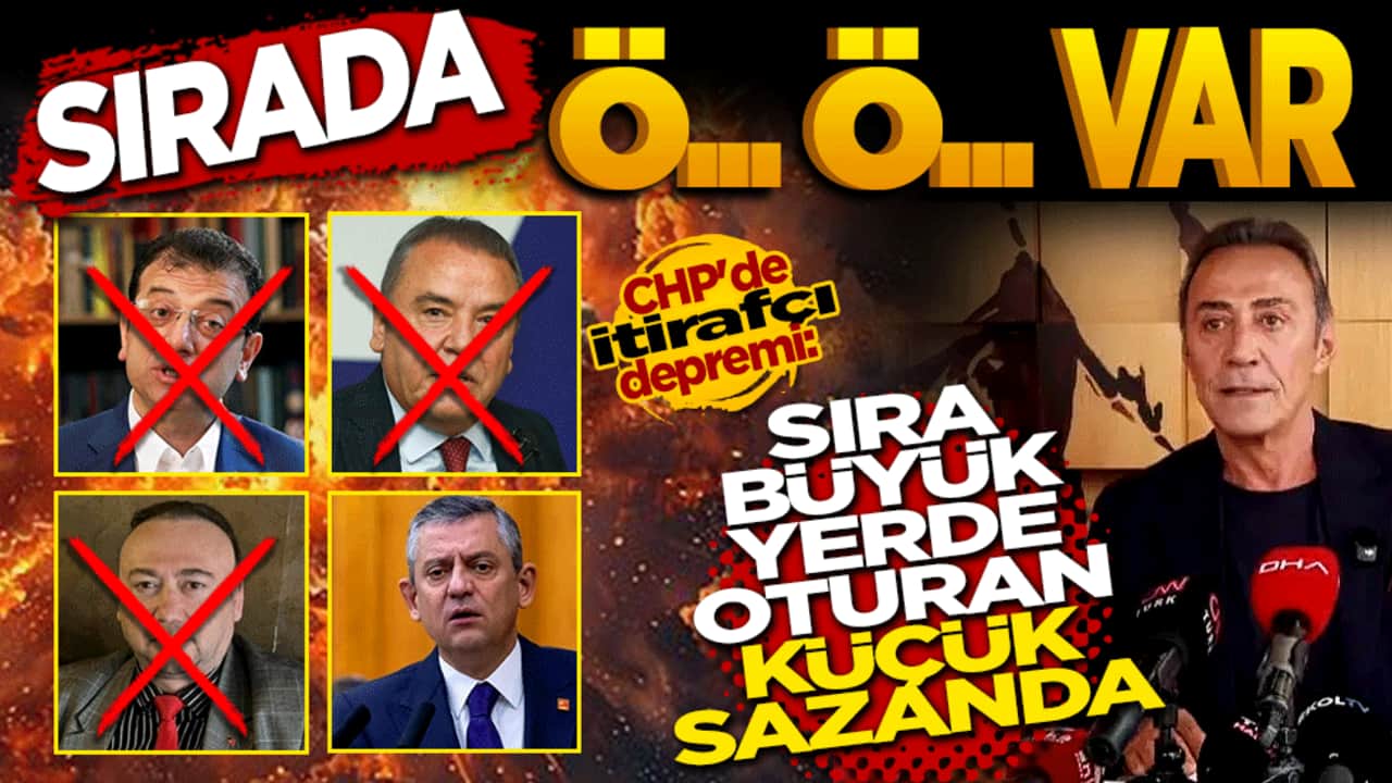 CHP'de itirafçı depremi: "Sıra küçük sazanda!"