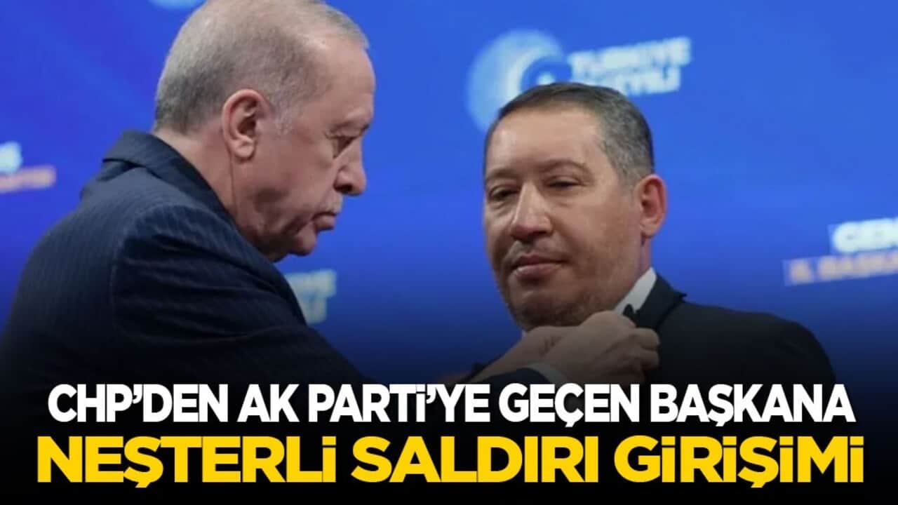 CHP'den AK Parti'ye geçen belediye başkanına neşterli saldırı girişimi!