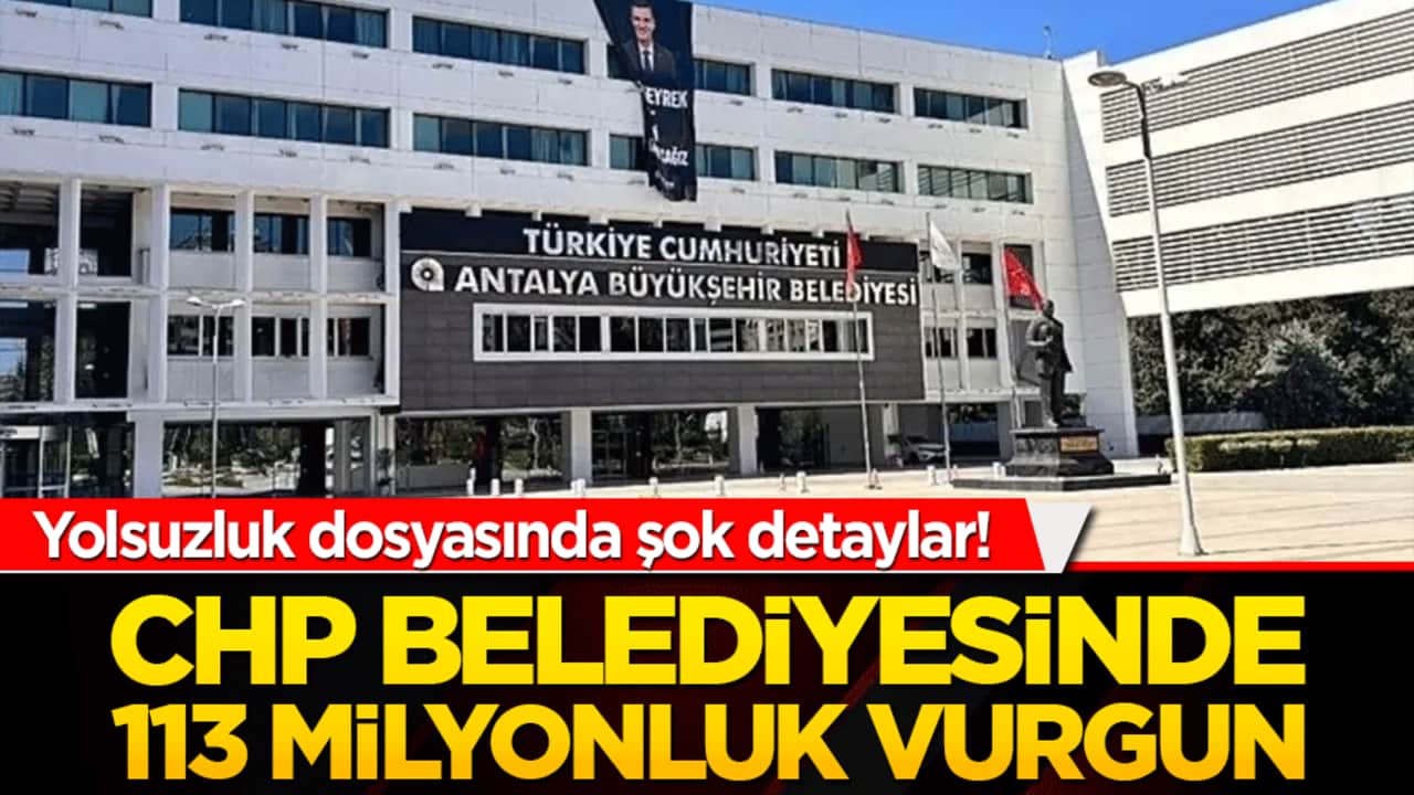 CHP'li belediyede yolsuzluk çarkı deşifre oldu! 27 şüpheli adliyede!