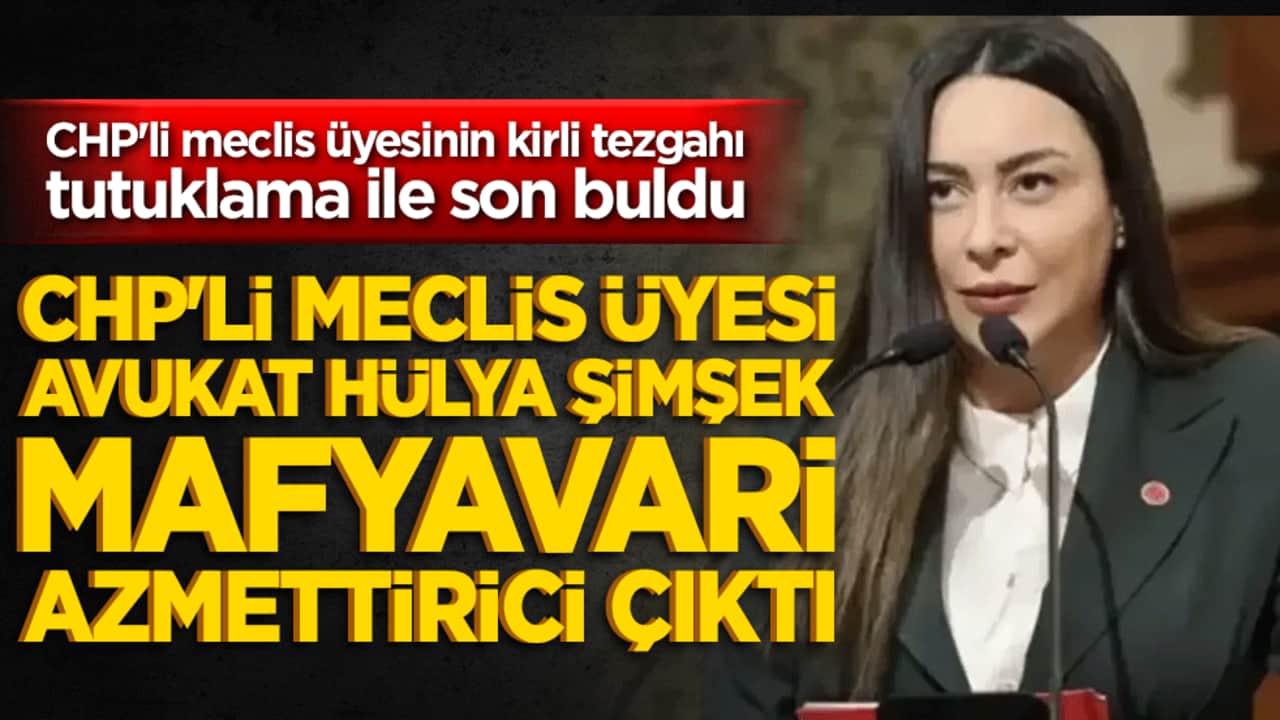 CHP'li meclis üyesinin kirli tezgahı patladı! Suç örgütüne azmettiricilikten tutuklandı!