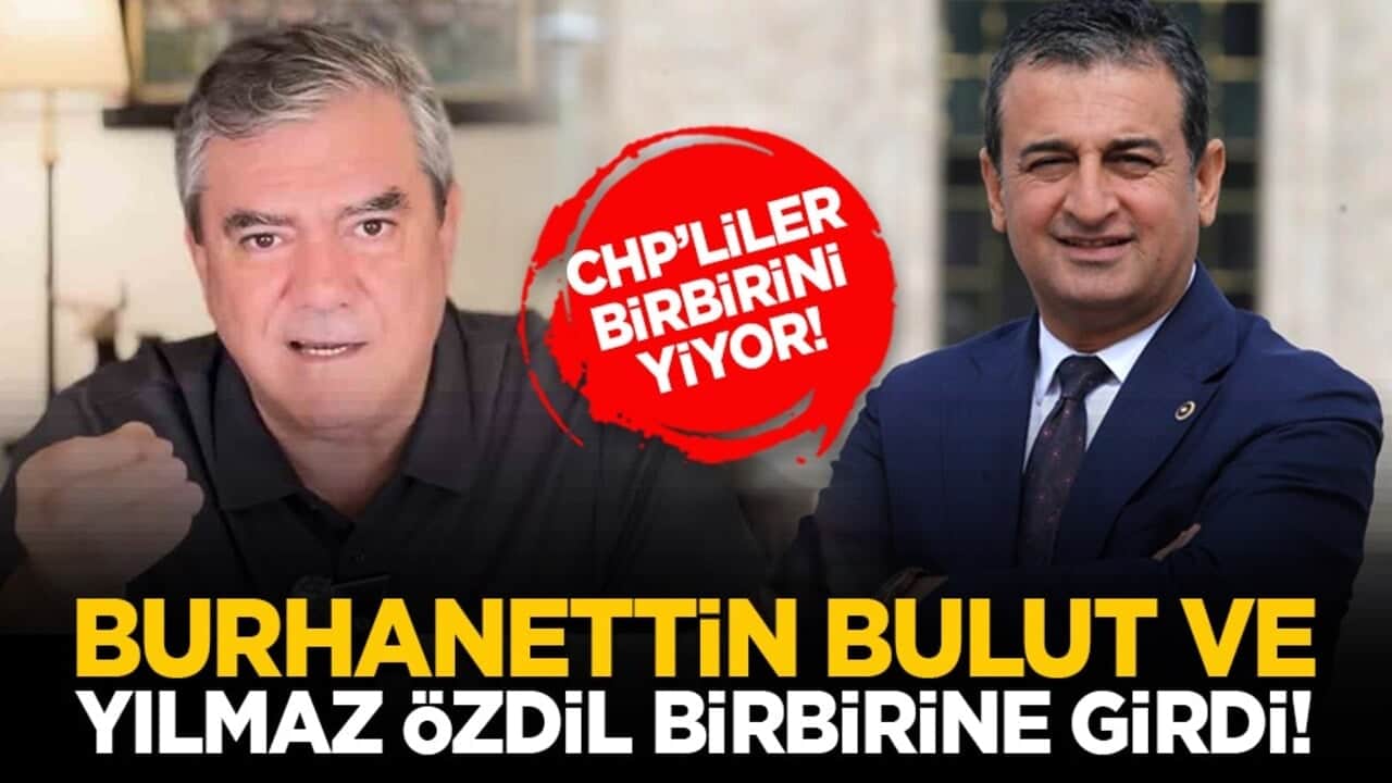 CHP’liler birbirini yiyor! Burhanettin Bulut ve Yılmaz Özdil birbirine girdi!