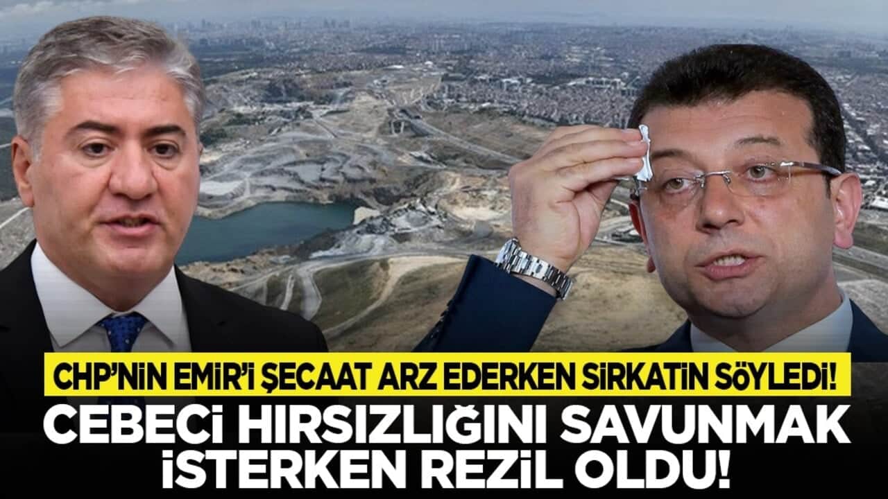 CHP’nin Emir’i şecaat arz ederken sirkatin söyledi! Cebeci hırsızlığını savunmak isterken rezil oldu!