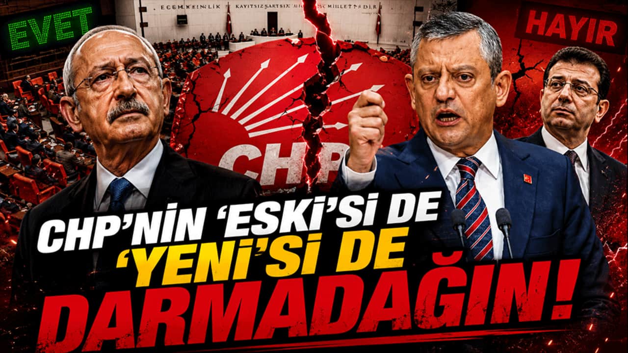 CHP’nin ‘Eski’si de ‘Yeni’si de darmadağın! Kritik oylama partileri ikiye böldü