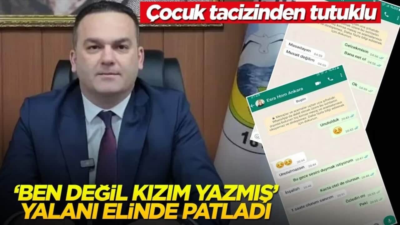 Çocuk tacizinden tutuklanan CHP'li Hasbi'nin, "Ben yazmadım kızım yazdı" yalanı elinde patladı!