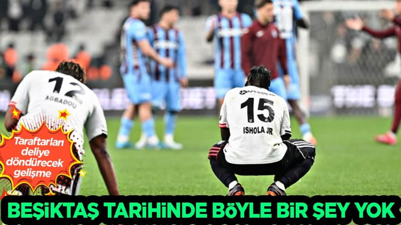 Çok erken havlu atınca... Beşiktaş tarihinde böyle bir şey yok! Duyan şaşkın