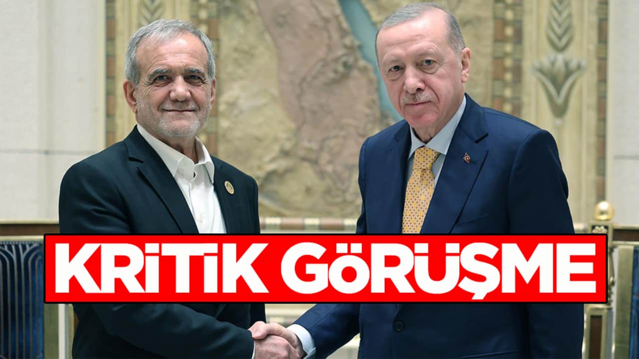 Cumhurbaşkanı Erdoğan İran Cumhurbaşkanı Pezeşkiyan ile görüştü
