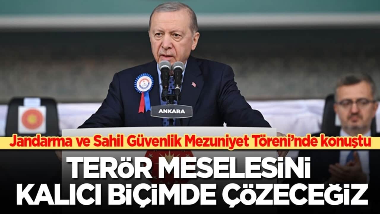 Cumhurbaşkanı Erdoğan: Terör meselesini kalıcı biçimde çözeceğiz!