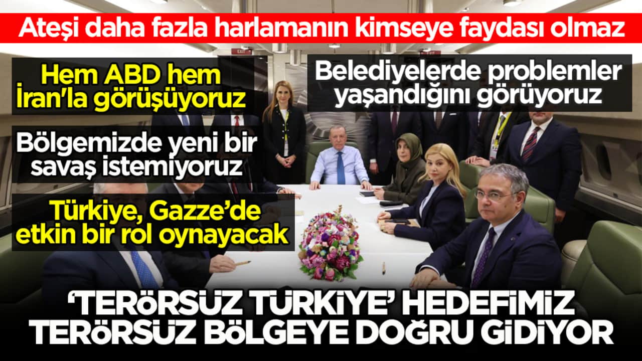 Cumhurbaşkanı Erdoğan’dan kritik ABD-İran krizi uyarısı: Ateşi daha fazla harlamanın kimseye faydası olmaz