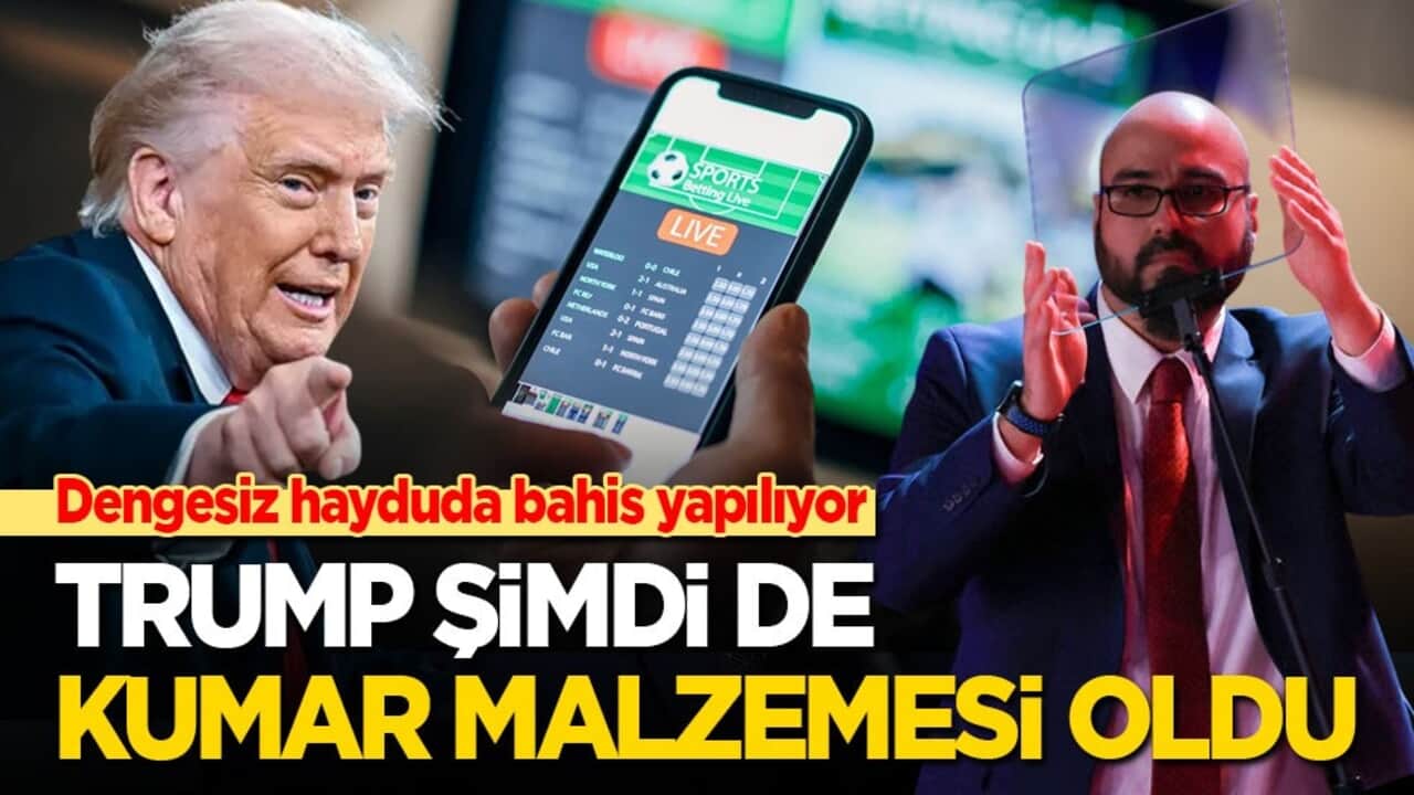 Dengesiz hayduda bahis yapılıyor! Trump şimdi de kumar malzemesi oldu