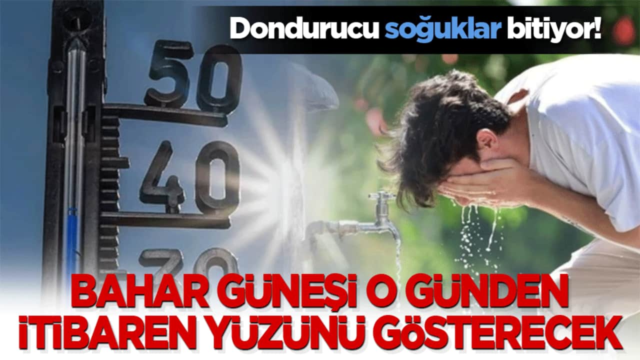 Dondurucu soğuklar bitiyor! Bahar güneşi o günden itibaren yüzünü gösterecek!