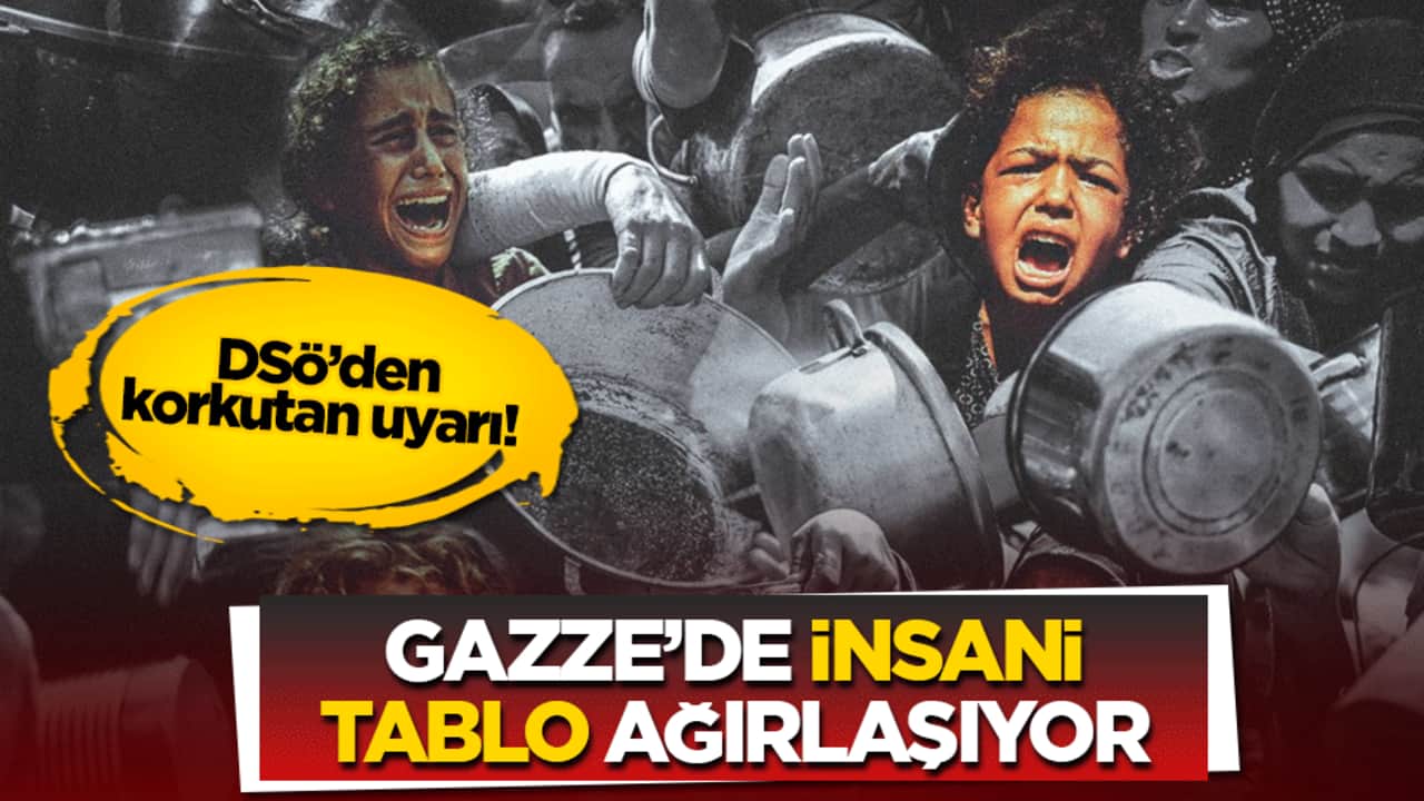 DSÖ’den çarpıcı Gazze raporu! Sağlık sistemi çökmek üzere: 100 binden fazla çocuk…