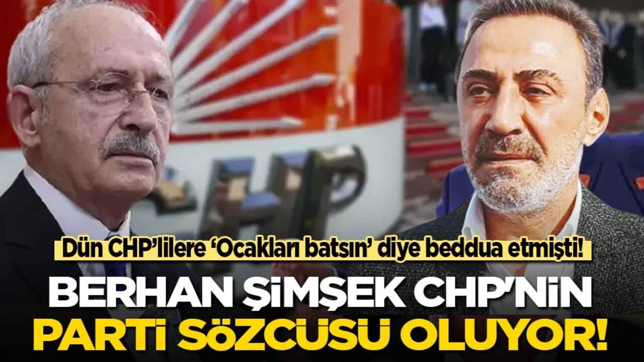 Dün CHP’lilere ‘Ocakları batsın’ diye beddua etmişti! Berhan Şimşek CHP'nin parti sözcüsü oluyor!