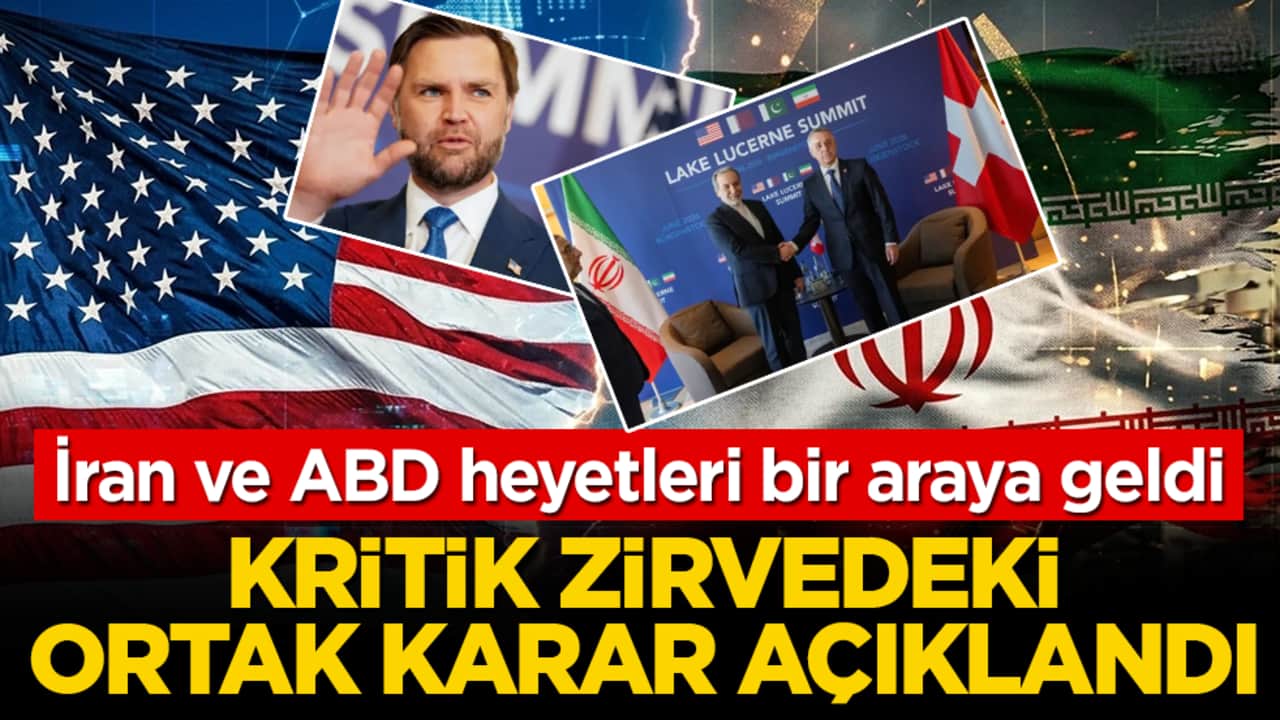 Dünyanın gözü bu zirvede: İran ve ABD heyetleri bir araya geldi