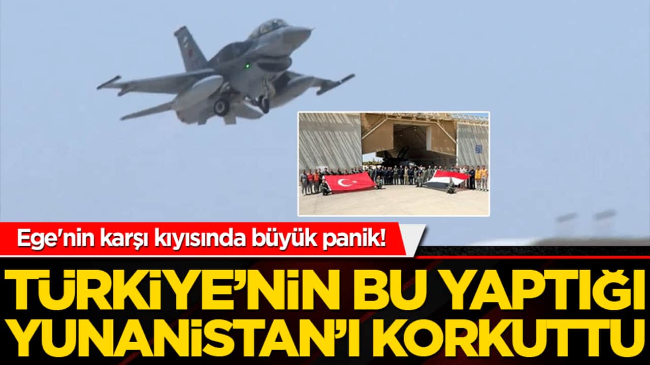 Ege'nin karşı kıyısında büyük panik! Türkiye-Mısır askeri ortaklığı Yunanistan'ı korkuttu!