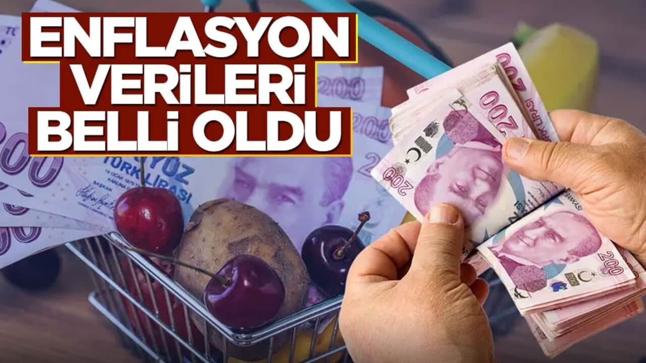 Enflasyon verileri açıklandı