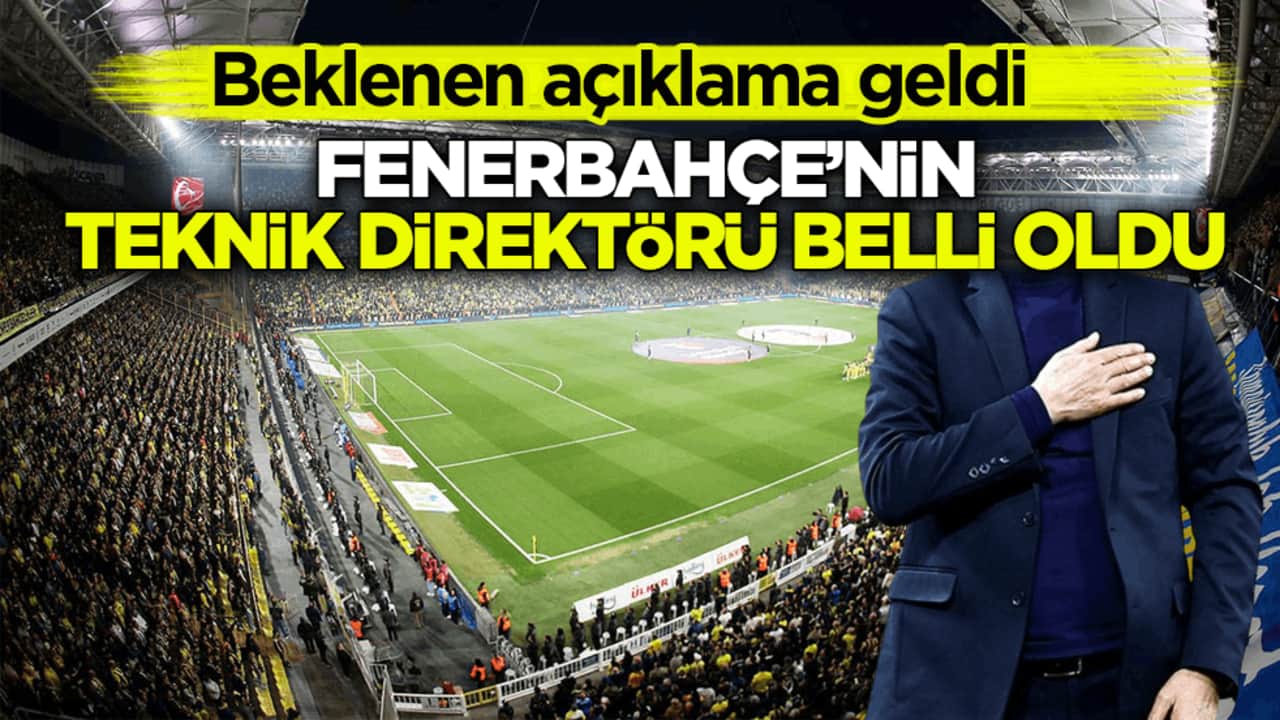 Beklenen açıklama geldi! Fenerbahçe’nin teknik direktörü belli oldu