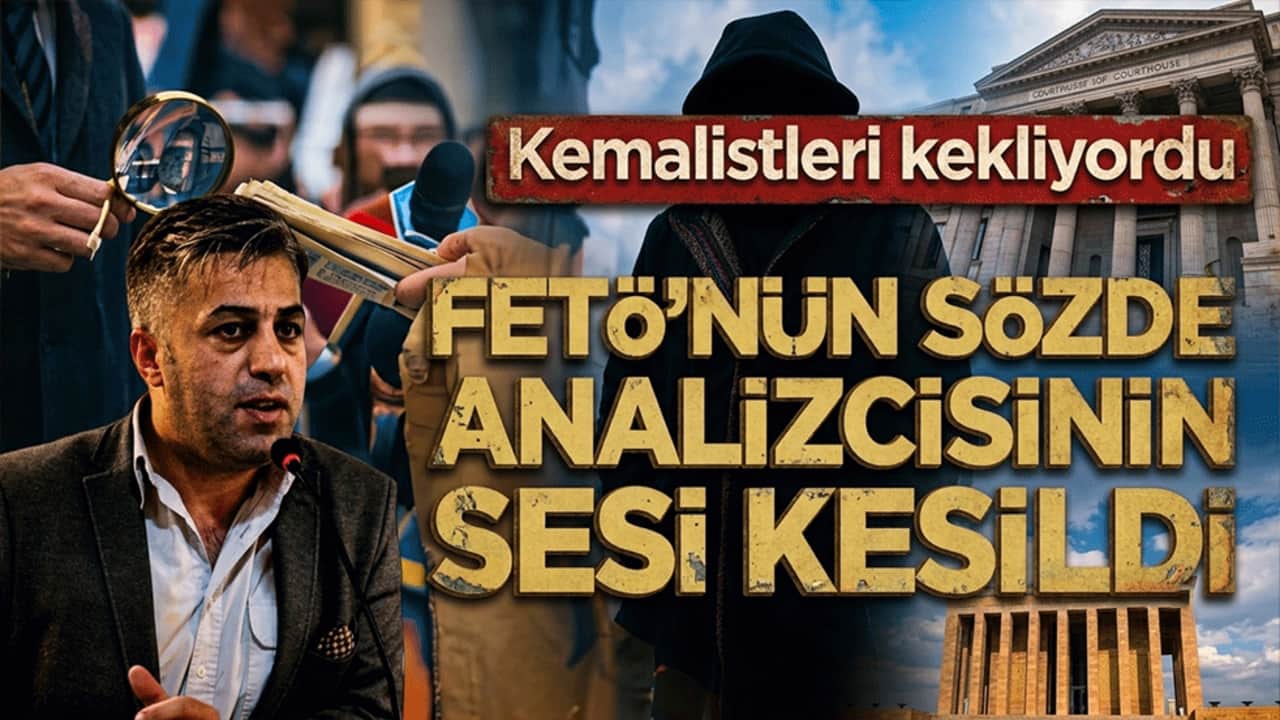 FETÖ’nün sözde analizcisinin sesi kesildi Kemalistleri kekliyordu