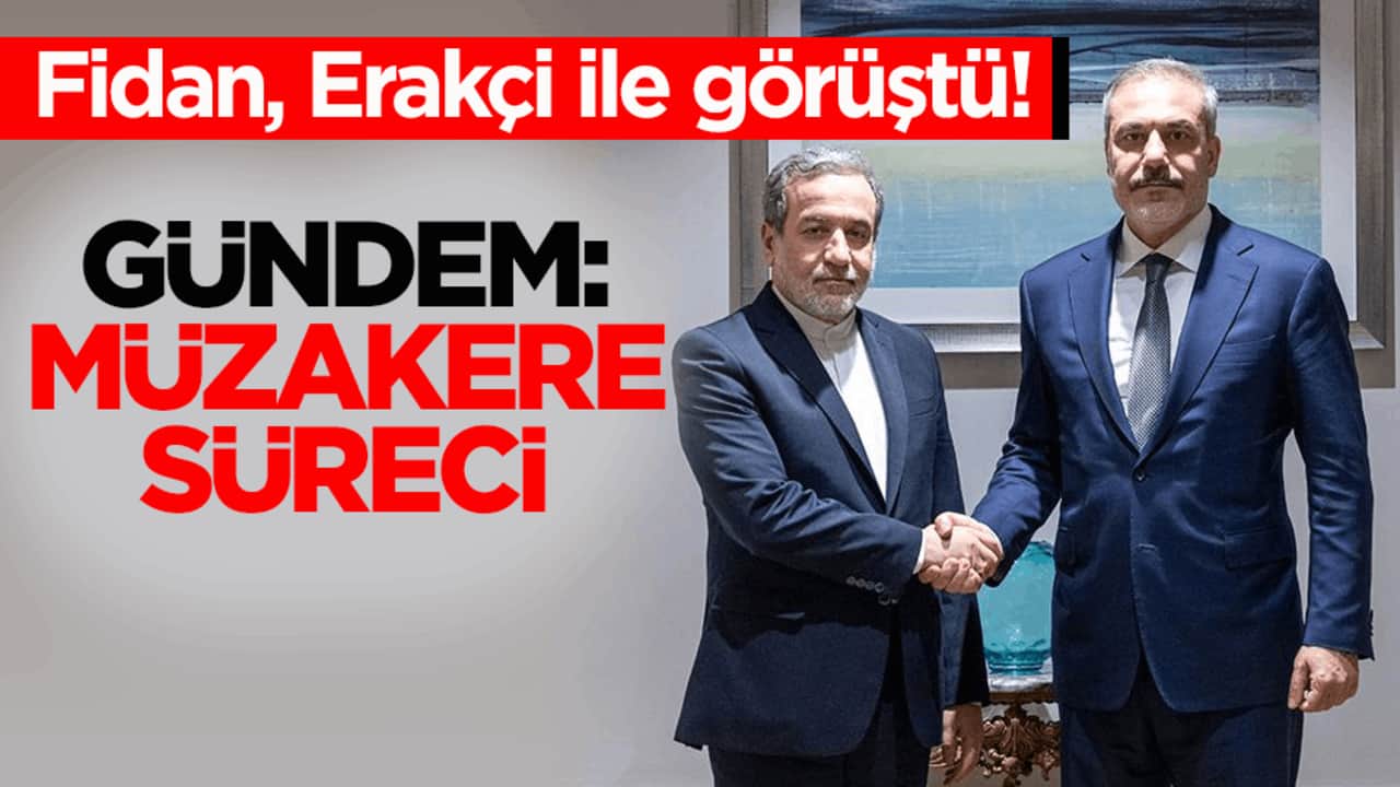 Fidan, Erakçi ile görüştü! Gündem: Müzakere süreci