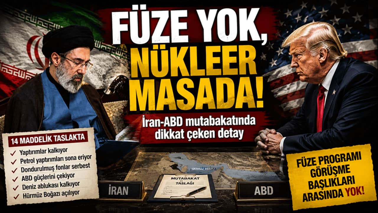 Füze yok, nükleer masada! İran-ABD mutabakatında dikkat çeken detay