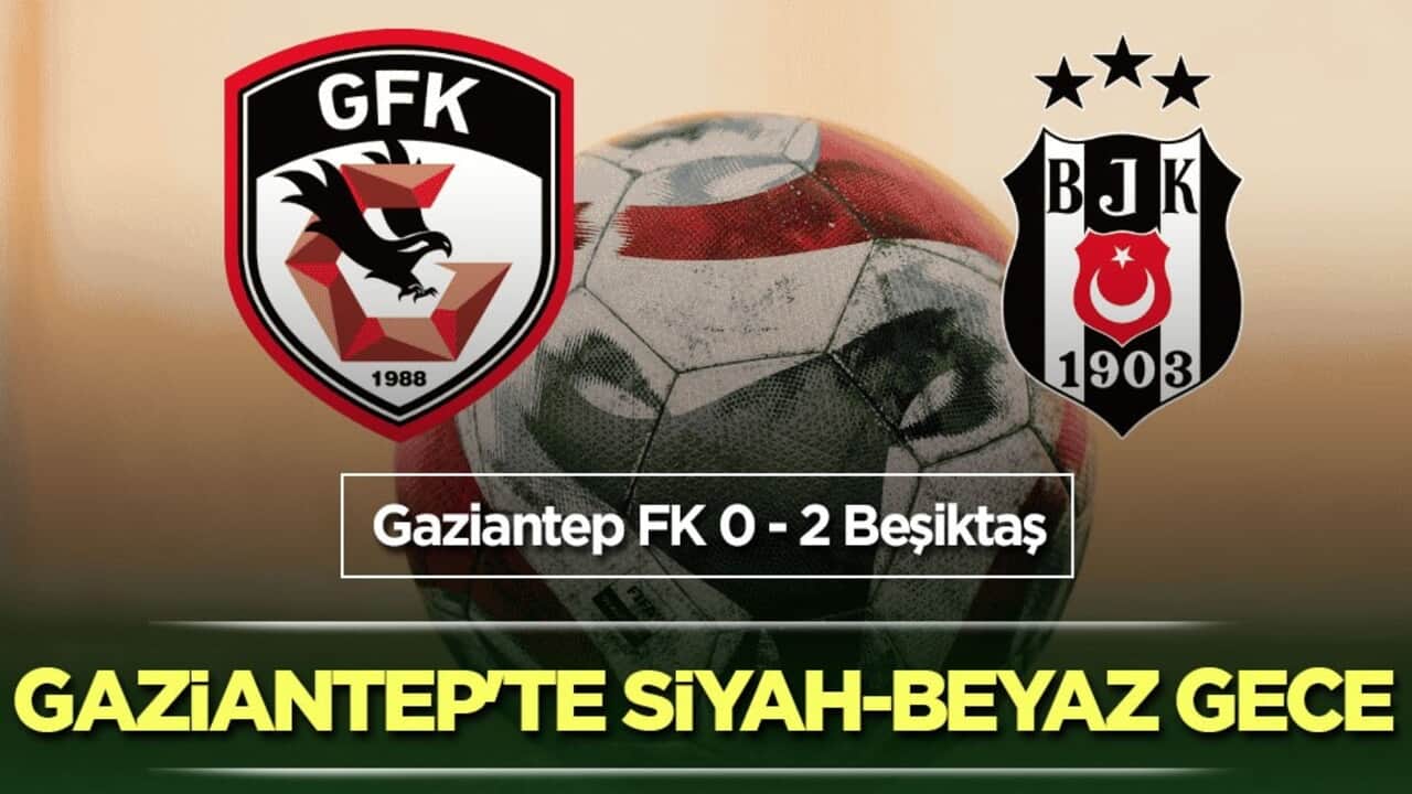 Gaziantep'te siyah-beyaz gece